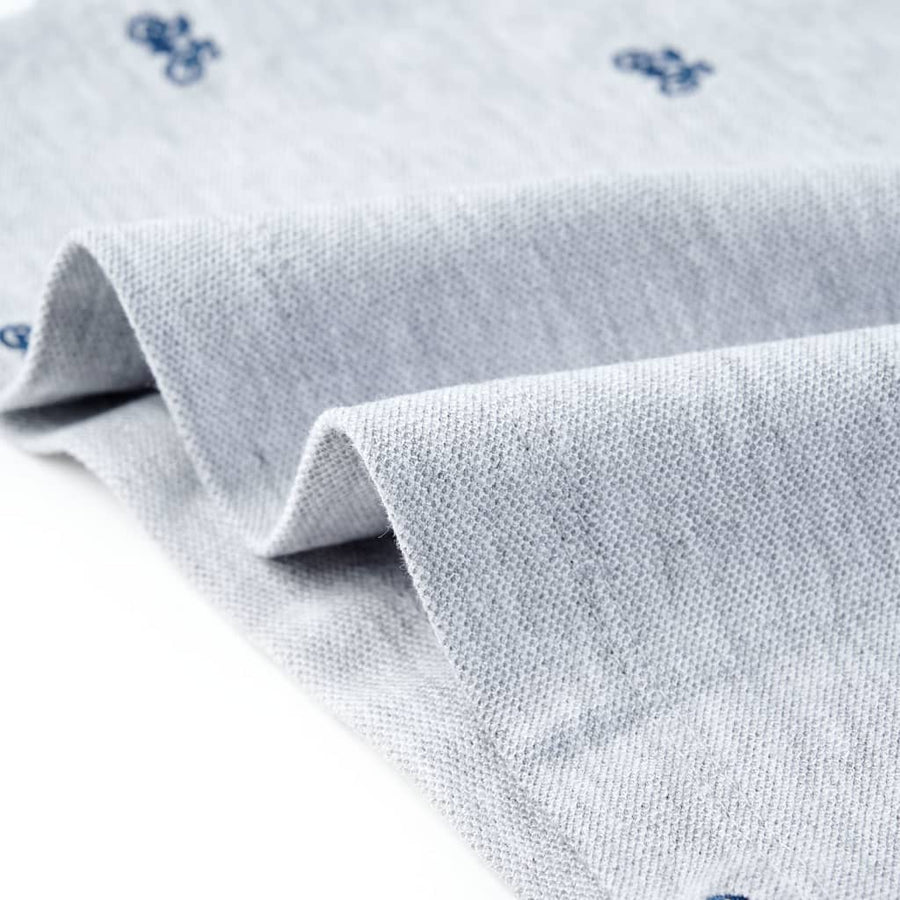 Kinderpoloshirt  116 gemêleerd grijs Grijs 116