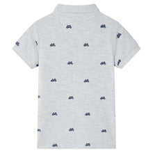 Kinderpoloshirt  140 gemêleerd grijs Grijs