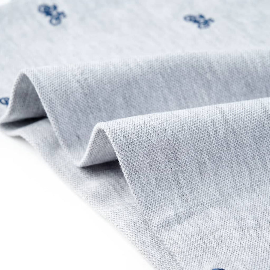 Kinderpoloshirt  140 gemêleerd grijs Grijs