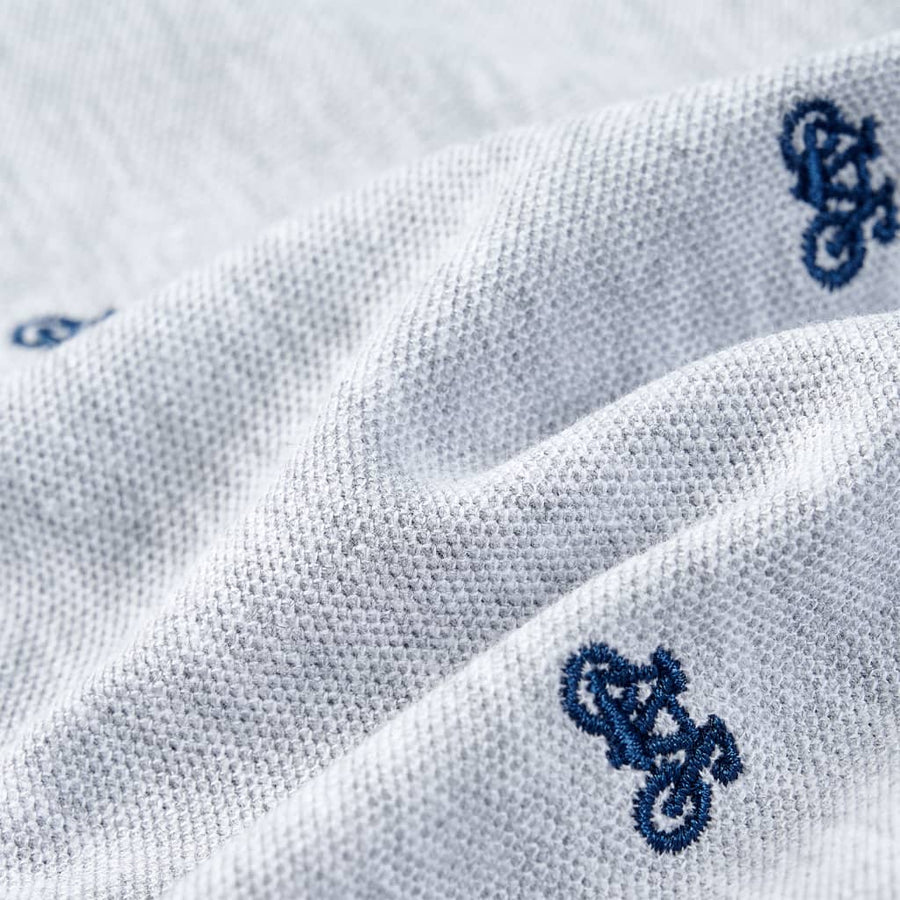 Kinderpoloshirt  140 gemêleerd grijs Grijs