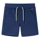 Kindershorts donkerblauw maat 104