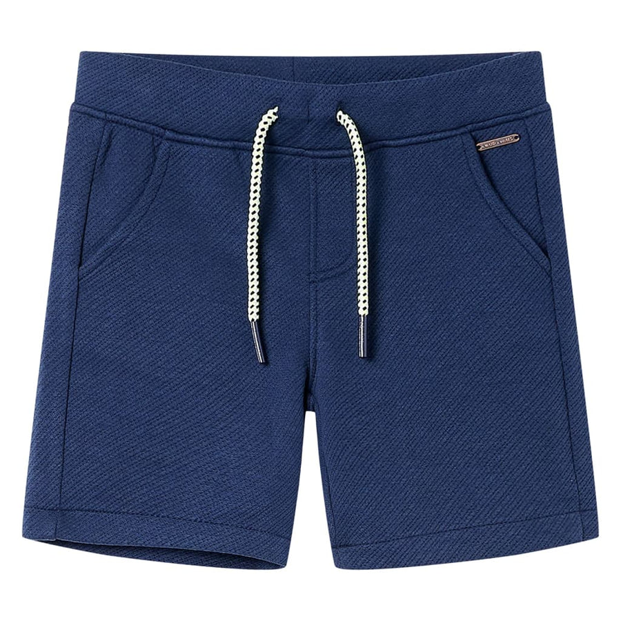 Kindershorts met trekkoord 104 donkerblauw 104