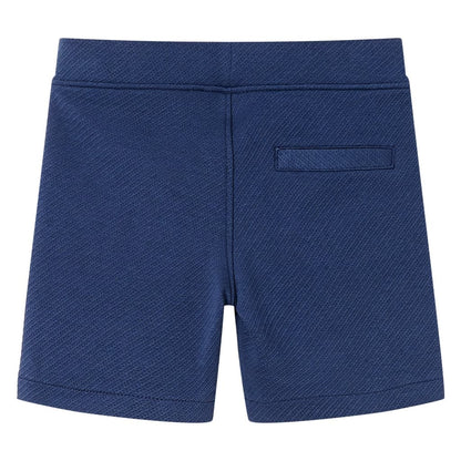 Kindershorts met trekkoord 104 donkerblauw 104