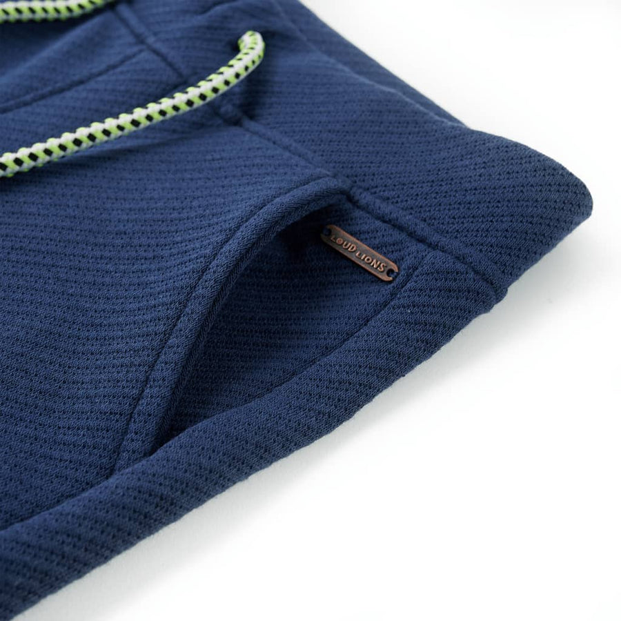 Kindershorts met trekkoord 104 donkerblauw 104