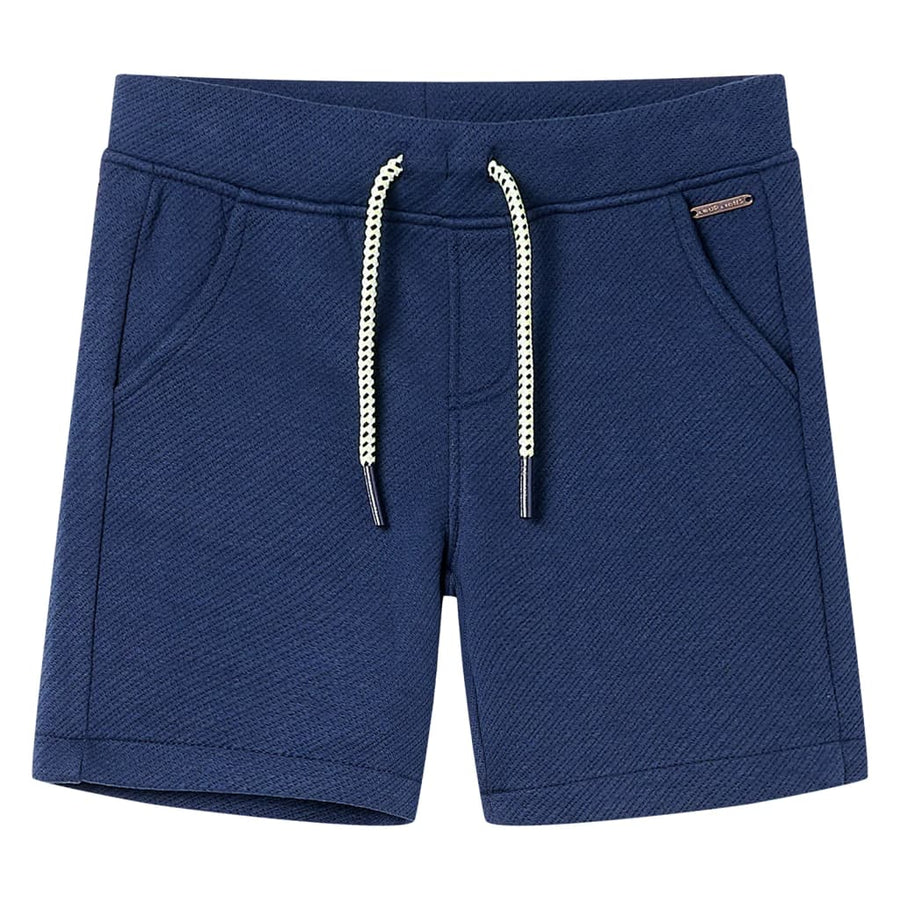 Kindershorts met trekkoord 116 donkerblauw 116
