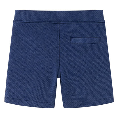 Kindershorts met trekkoord 116 donkerblauw 116