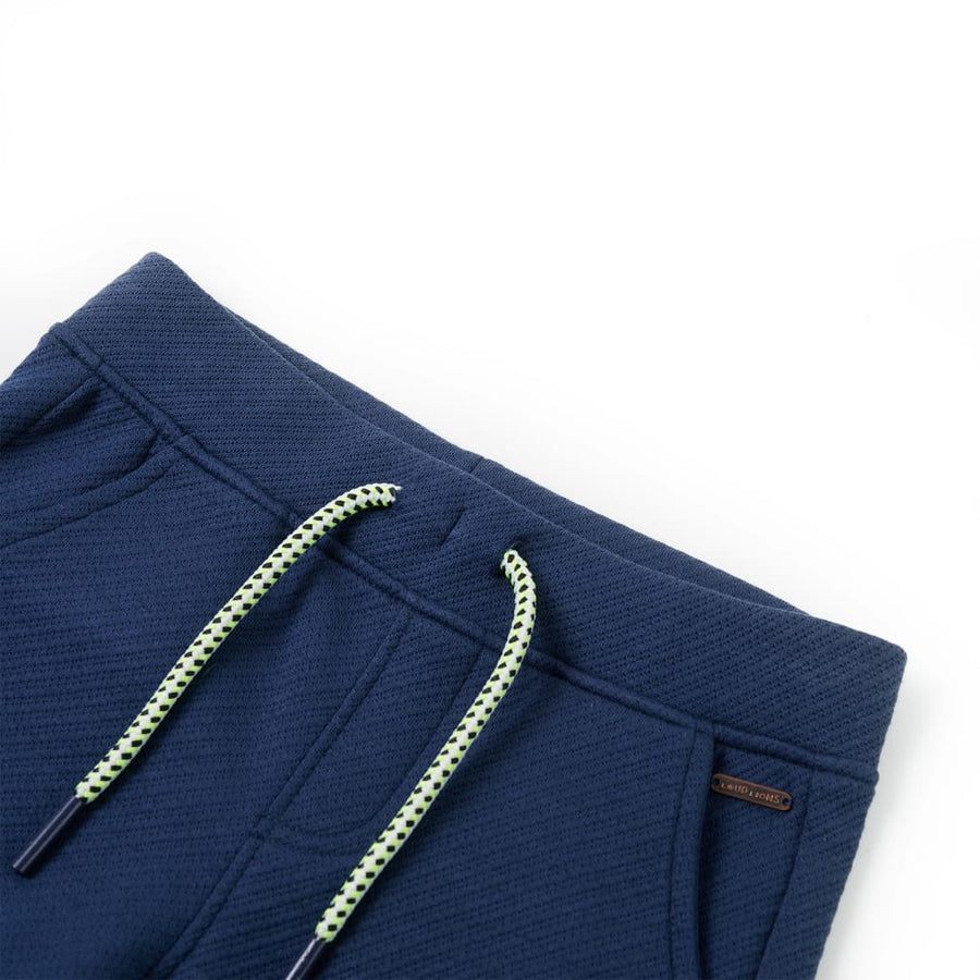 Kindershorts met trekkoord 116 donkerblauw 116