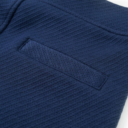 Kindershorts met trekkoord 128 donkerblauw 128