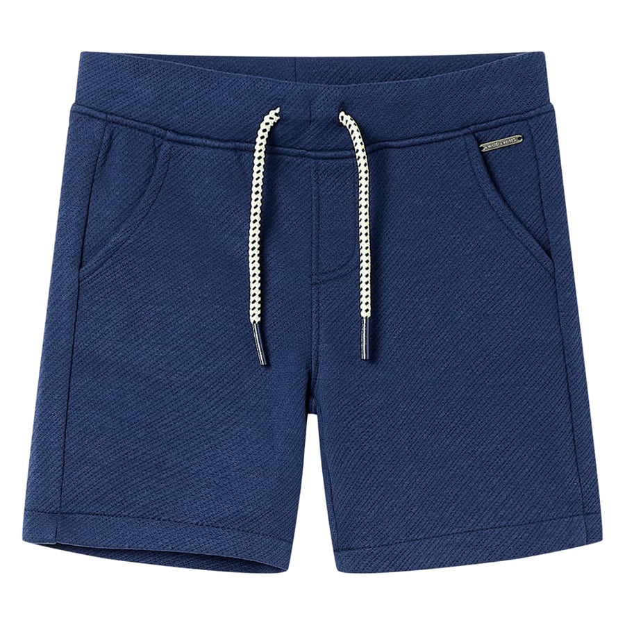 Kindershorts met trekkoord 140 donkerblauw 140