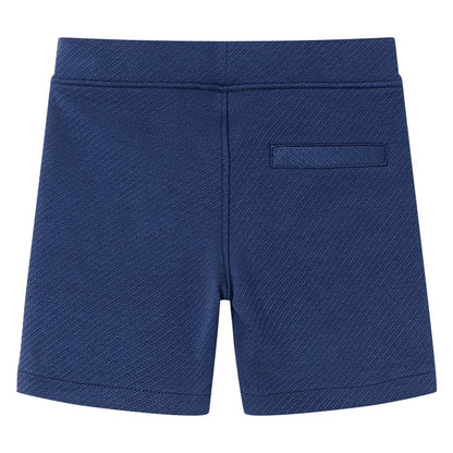 Kindershorts met trekkoord 140 donkerblauw 140