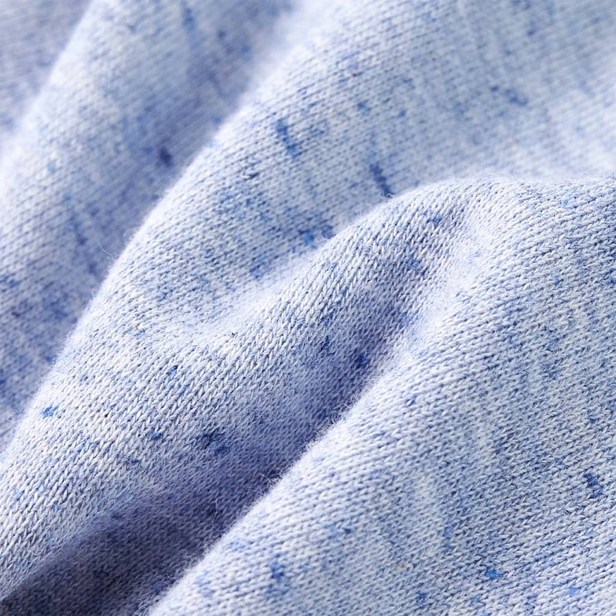 Kindershorts met trekkoord 128 gemêleerd blauw Blauw