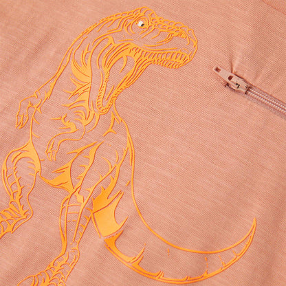 Kindershirt met korte mouwen 128 lichtoranje orange 128
