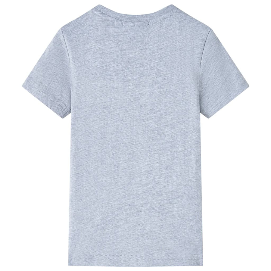 Kindershirt 128 grijs Grijs