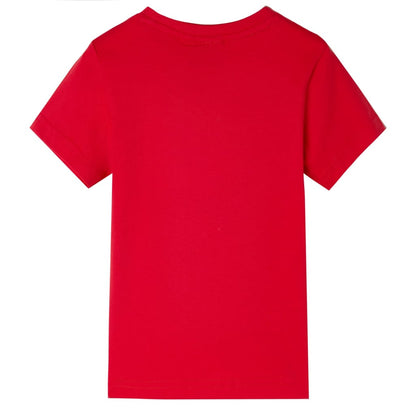 Kindershirt 140 rood Rood