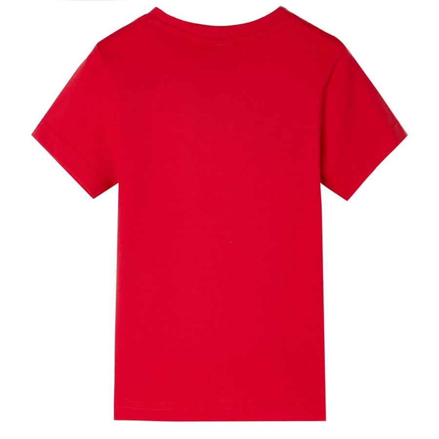 Kindershirt 140 rood Rood