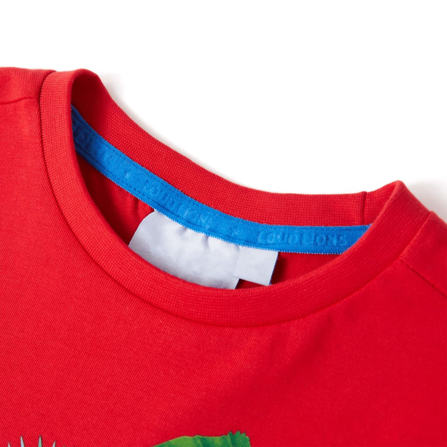 Kindershirt 140 rood Rood