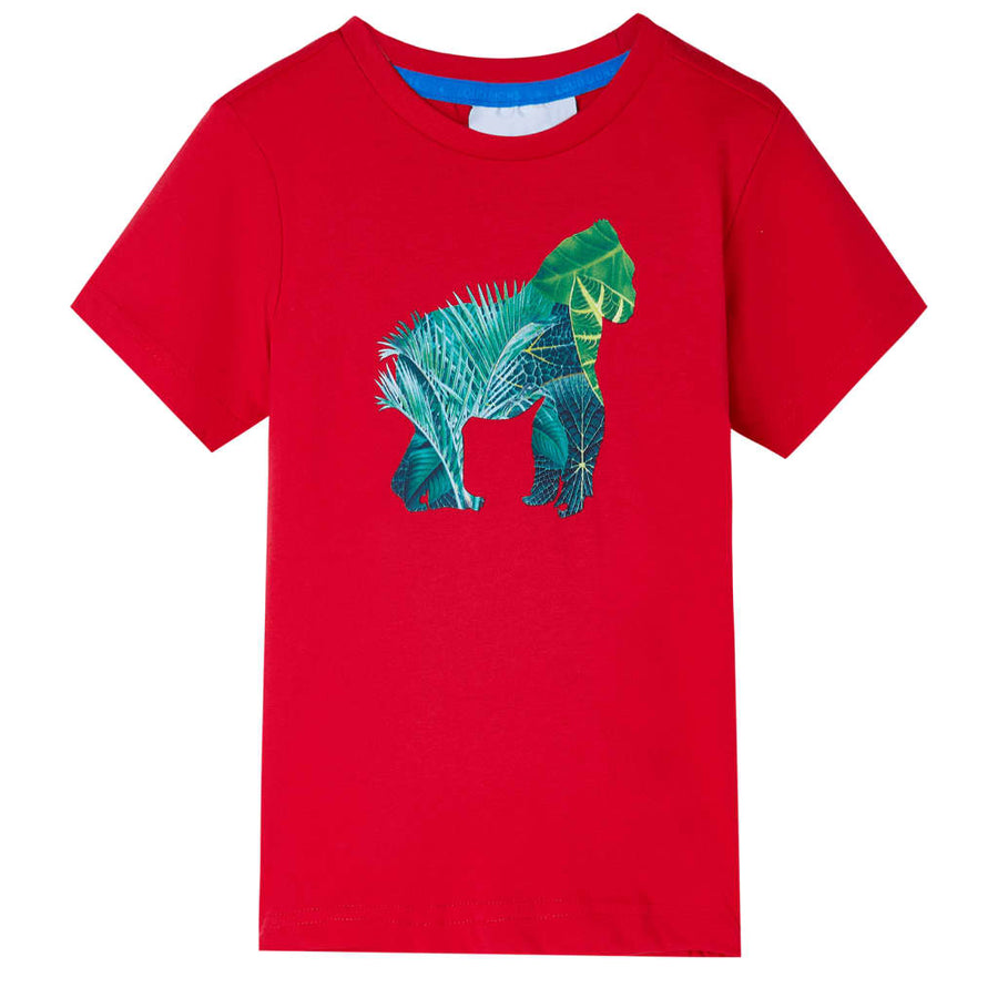 Kindershirt 140 rood Rood