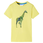 Kindershirt geel maat 92