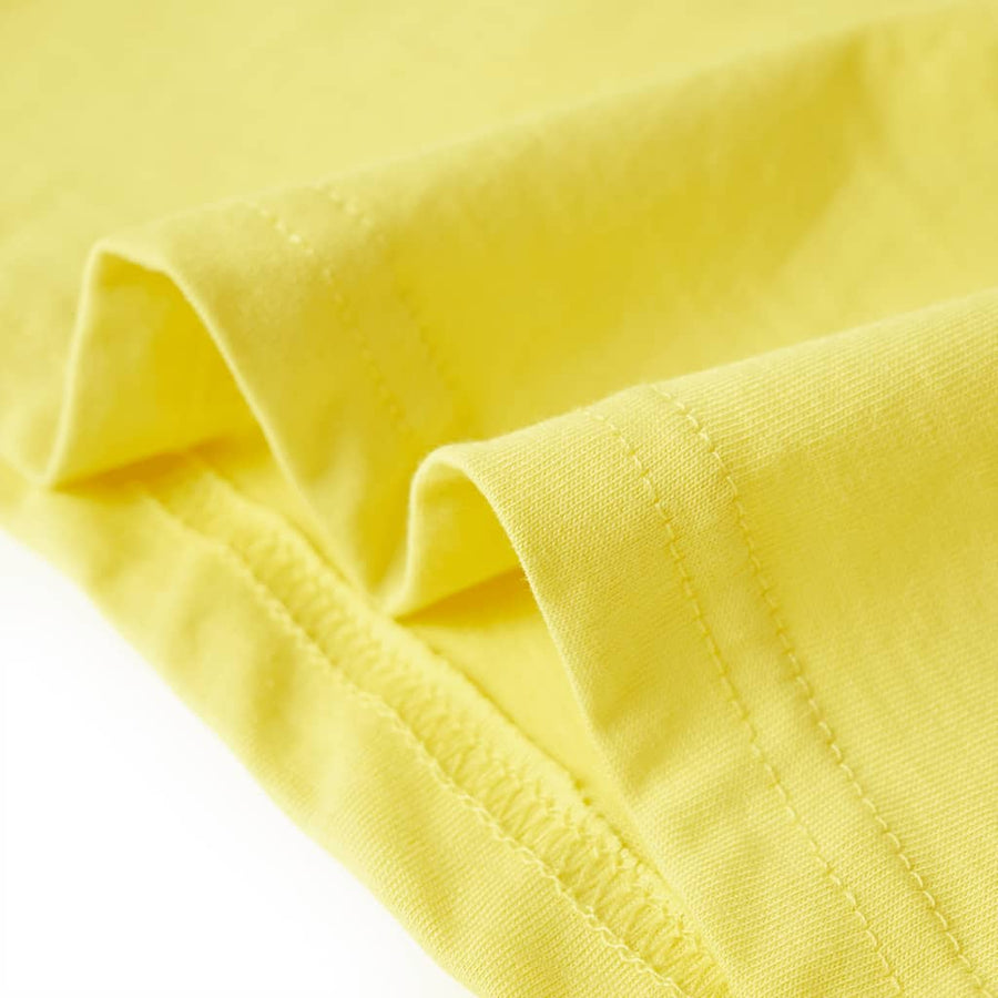Kindershirt 116 geel Geel