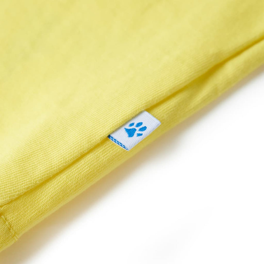 Kindershirt 128 geel Geel