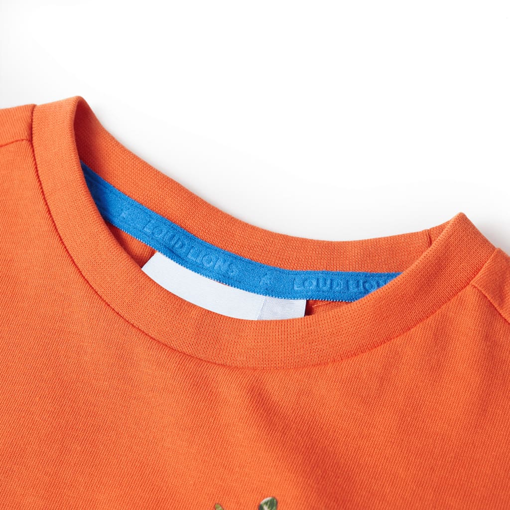 Kindershirt 104 feloranje orange