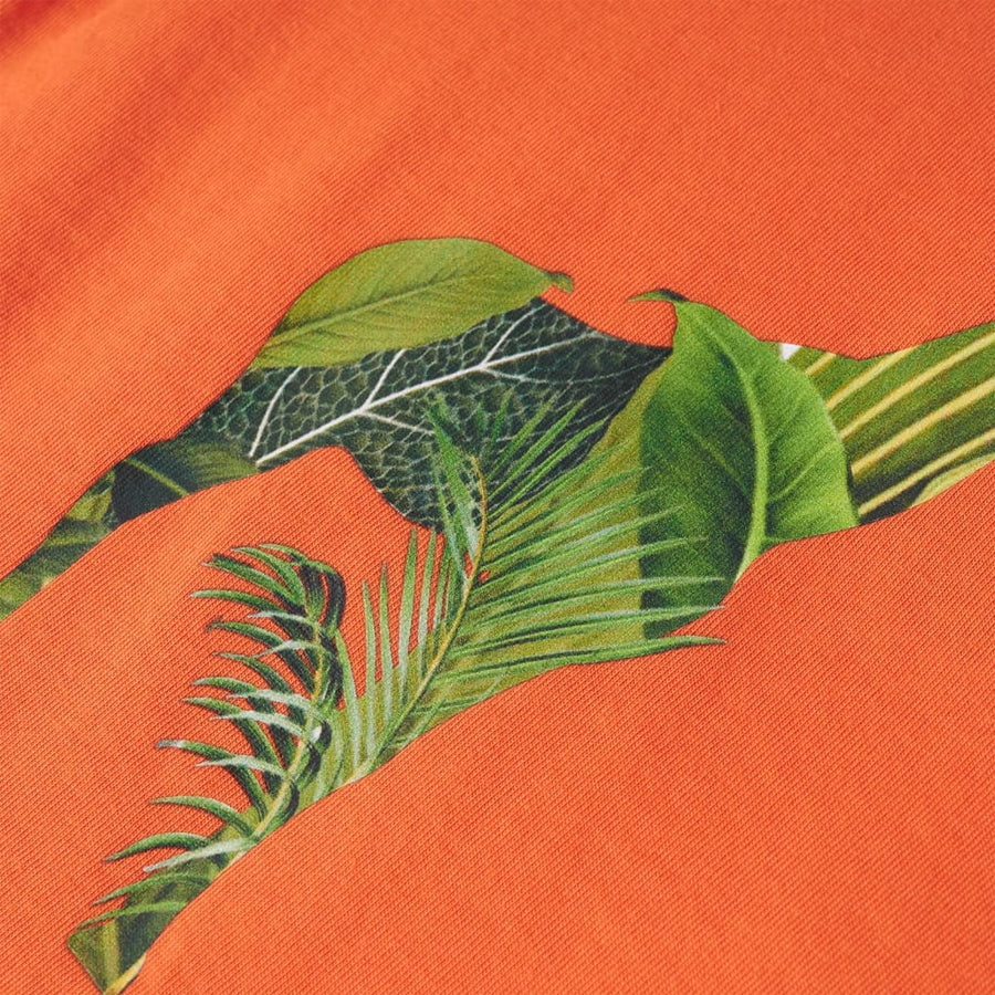 Kindershirt 116 feloranje orange