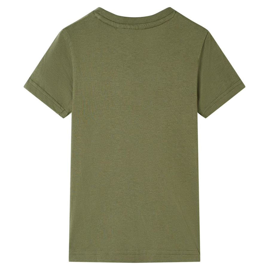 Kindershirt 104 kakikleurig Kaki 104