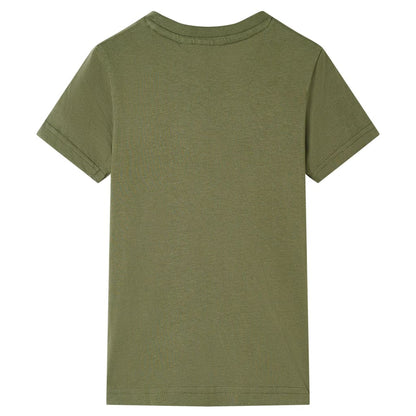 Kindershirt 116 kakikleurig Kaki 116