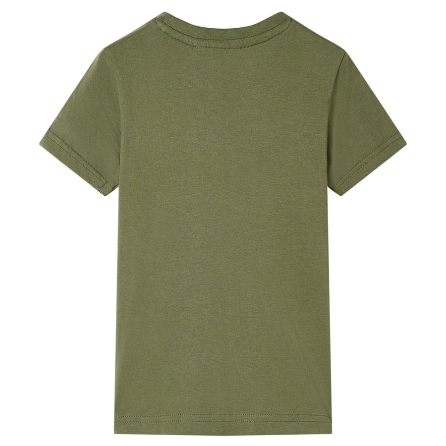 Kindershirt 140 kakikleurig Kaki