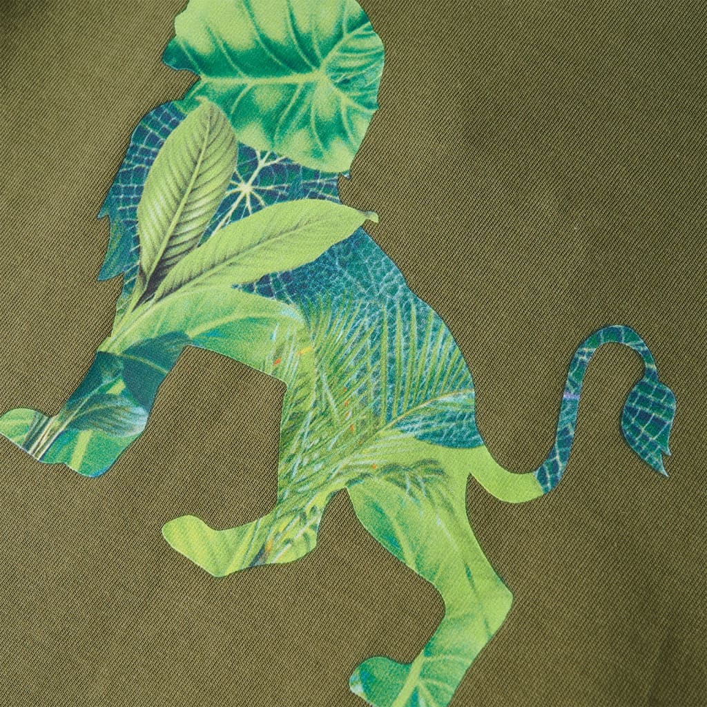 Kindershirt 140 kakikleurig Kaki