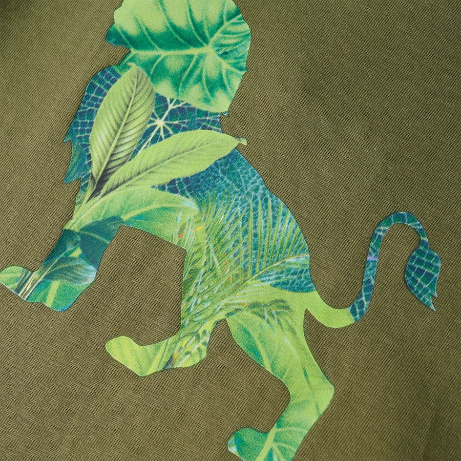 Kindershirt 140 kakikleurig Kaki