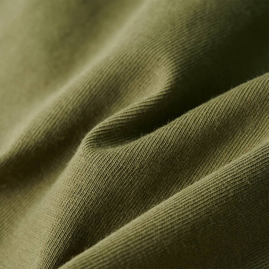 Kindershirt 140 kakikleurig Kaki