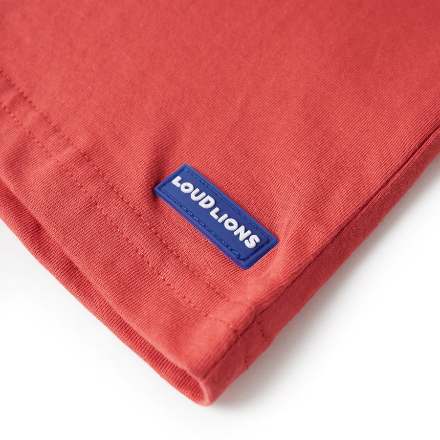 Kindershirt 128 rood Rood 128