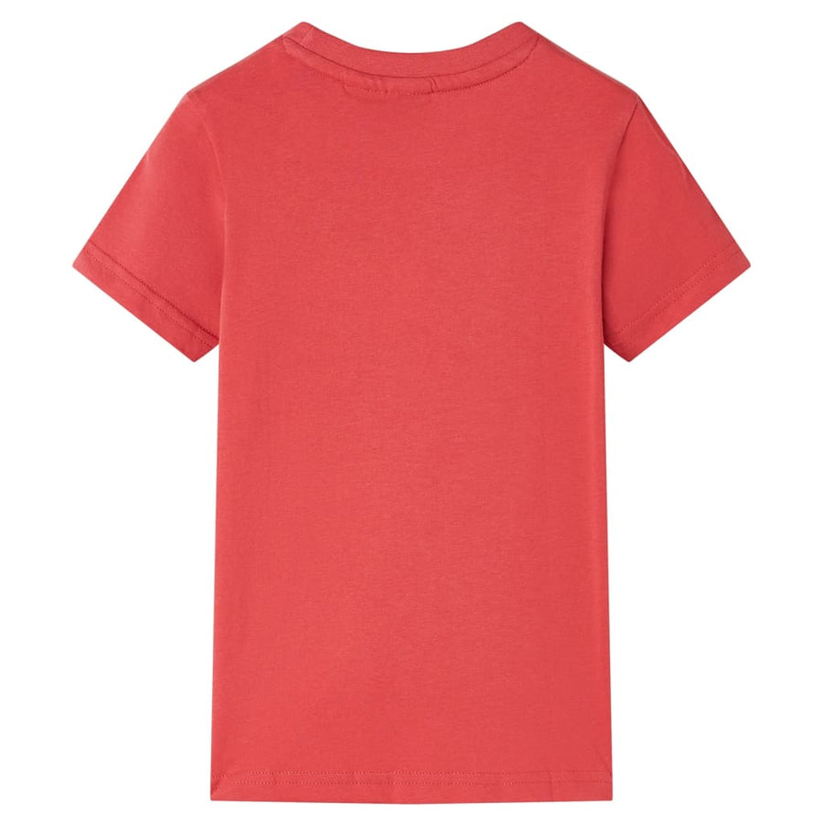 Kindershirt 140 rood Rood 140