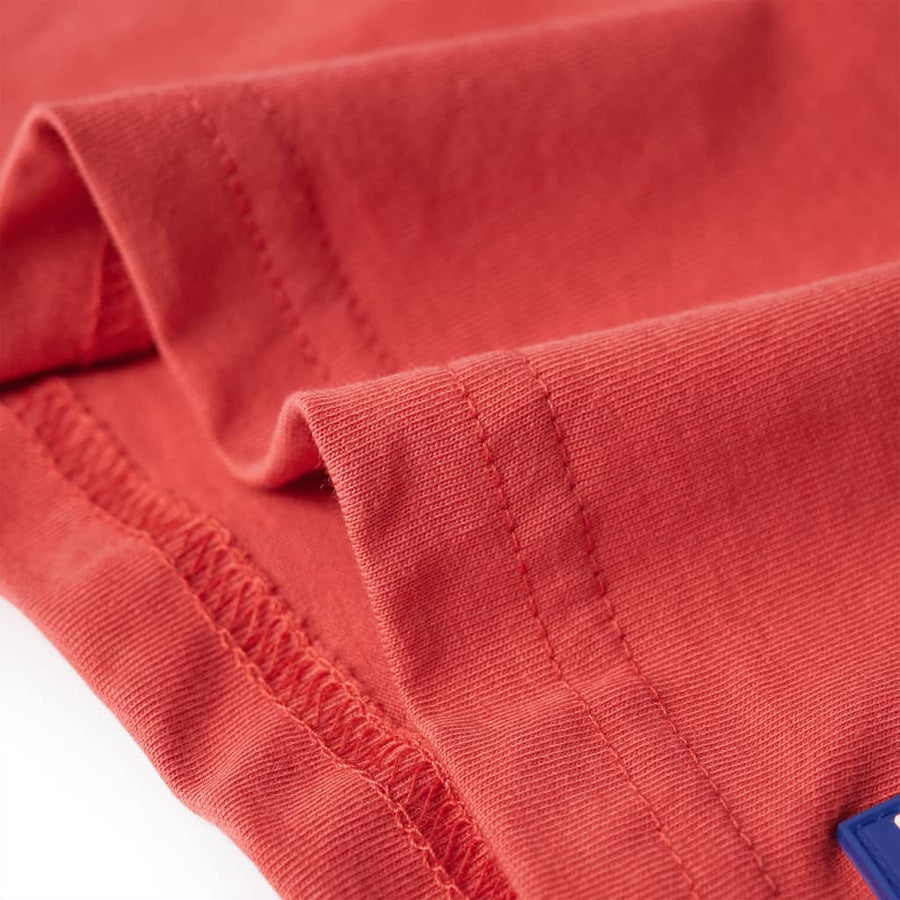Kindershirt 140 rood Rood 140