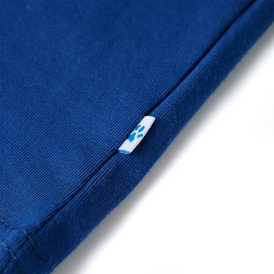 Kindershirt 104 donkerblauw Blauw