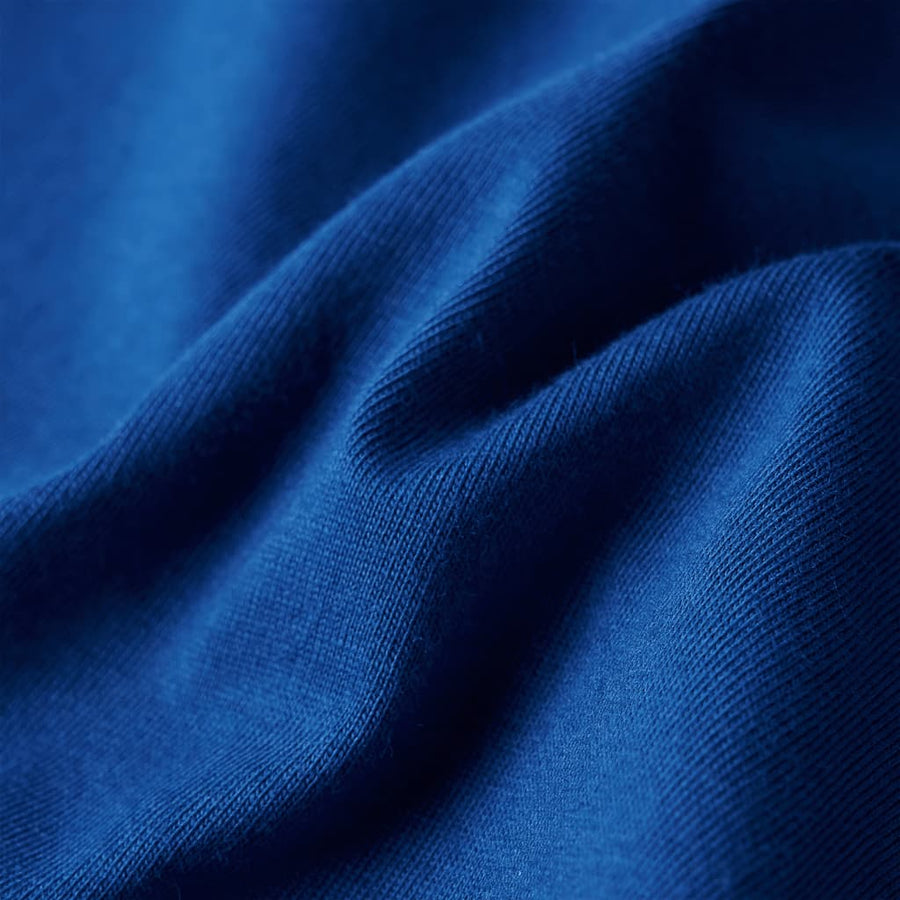 Kindershirt 116 donkerblauw Blauw