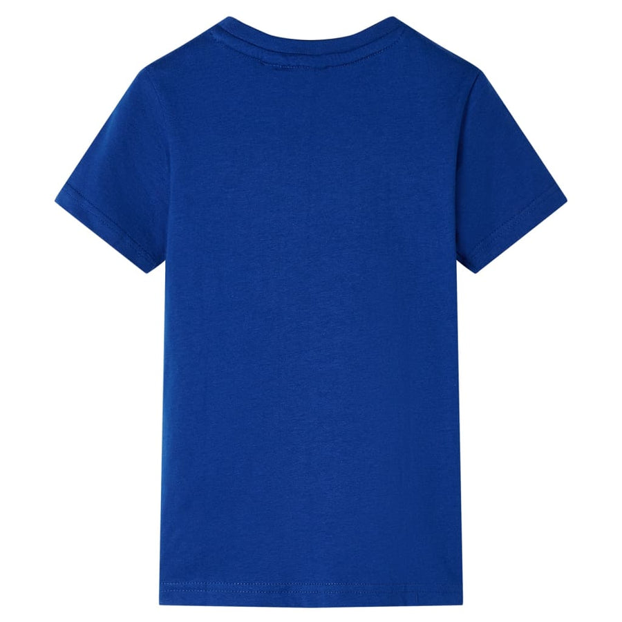 Kindershirt 140 donkerblauw Blauw 140