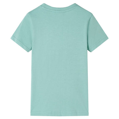 Kindershirt 104 lichtkakikleurig Kaki