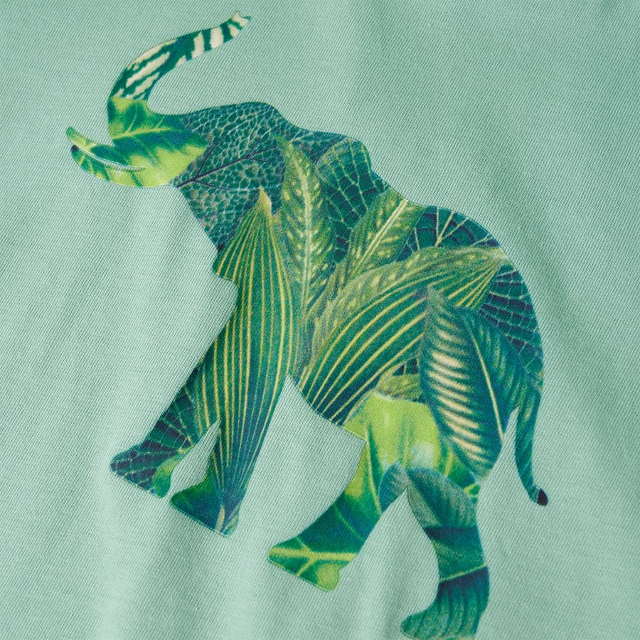 Kindershirt 104 lichtkakikleurig Kaki