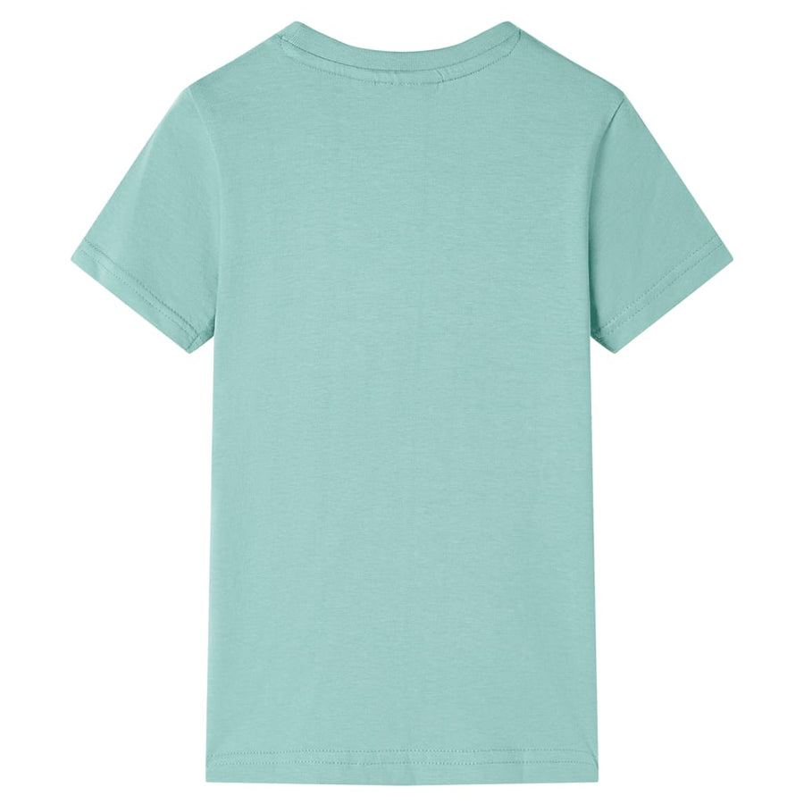 Kindershirt 128 lichtkakikleurig Kaki