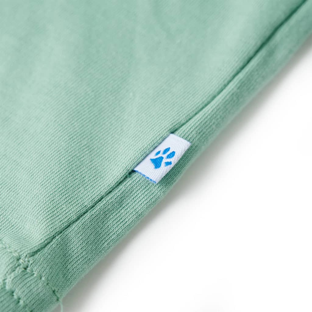 Kindershirt 140 lichtkakikleurig Kaki