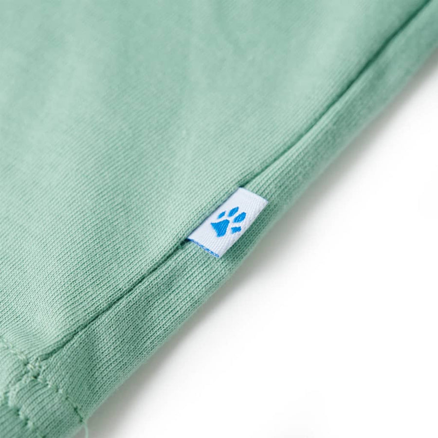 Kindershirt 140 lichtkakikleurig Kaki