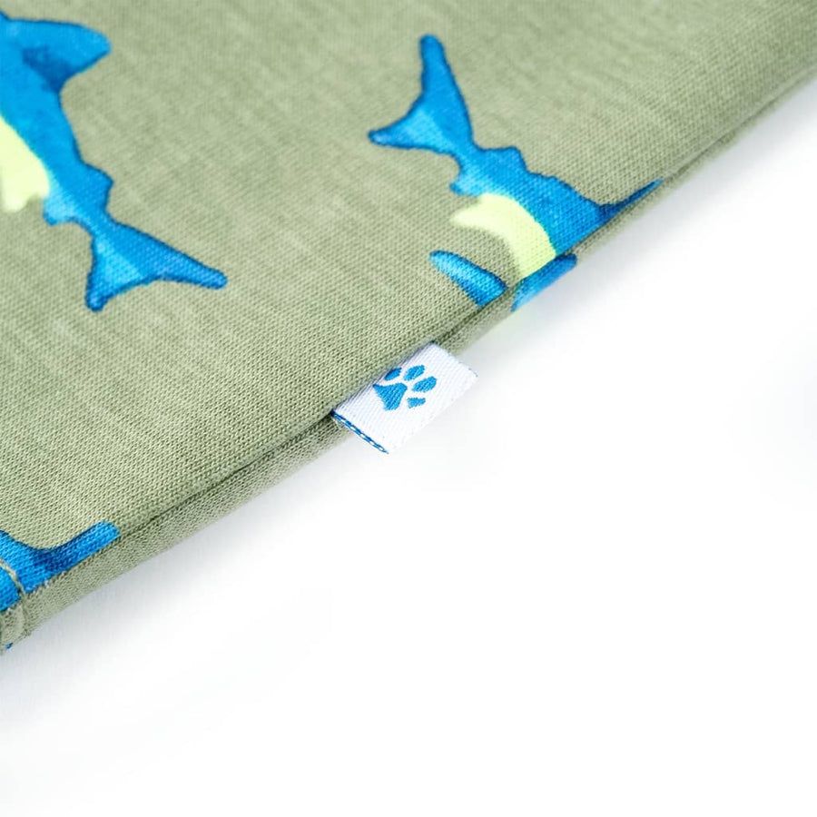 Kindershirt 128 lichtkakikleurig Kaki