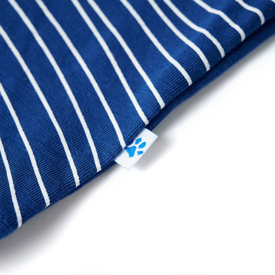 Kindershirt 128 donkerblauw Blauw 128