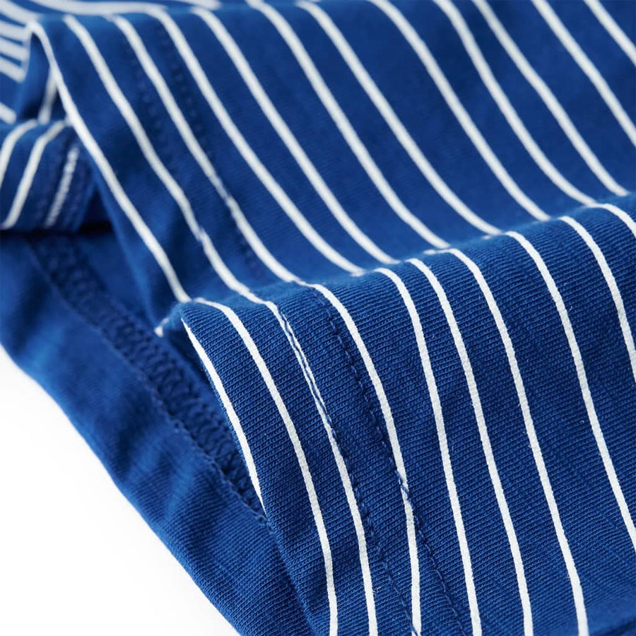 Kindershirt 128 donkerblauw Blauw 128