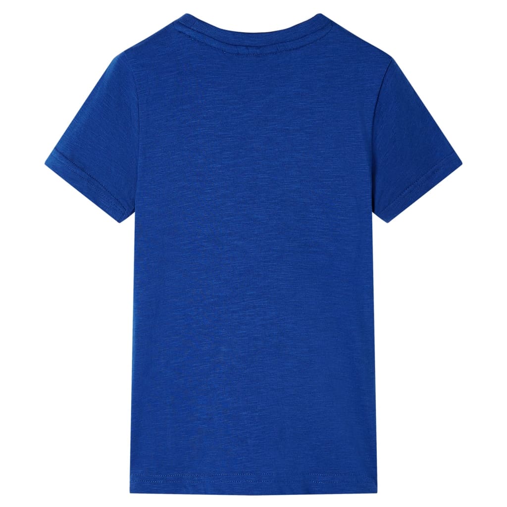 Kindershirt 140 donkerblauw Blauw 140