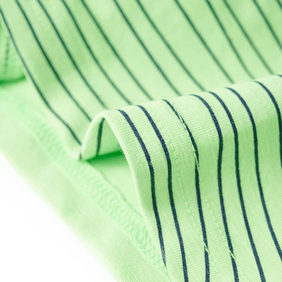 Kindershirt 128 neongroen Groen
