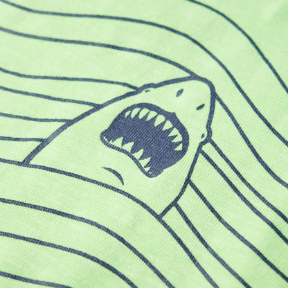 Kindershirt 140 neongroen Groen 140
