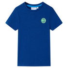 Kids' shirt size 104 dark blue